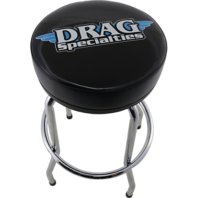 DRAG SPECIALTIES DRAG SPEC LOGO BAR STOOL X80-6020D