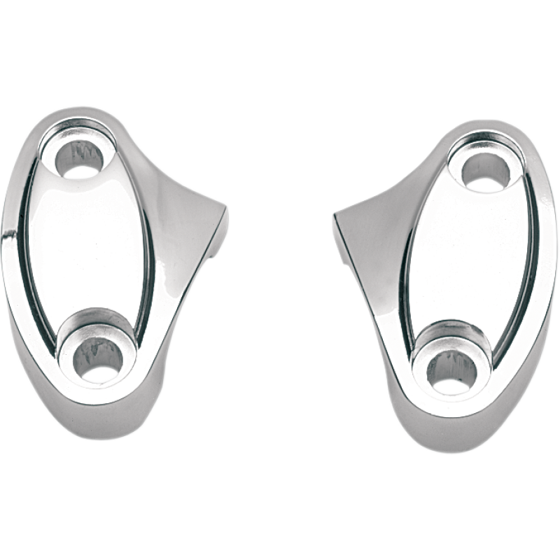 DRAG SPECIALTIES HANDLE BAR RISER CLAMPS F/1" BARS (PR) 1803-7506