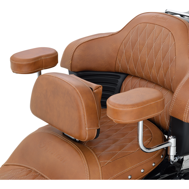 SHOW CHROME ARMREST INDIAN TAN KT 30-203