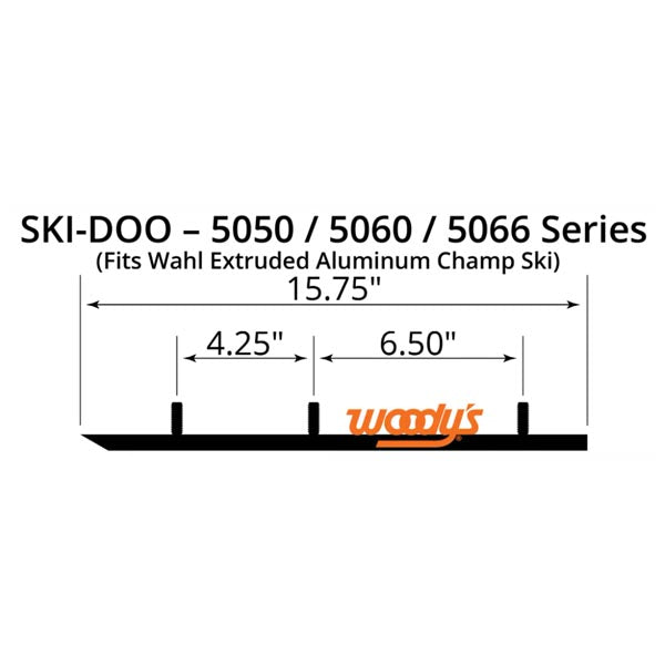 WOODY'S COMPETITION CARBIDES CSD-5066-1