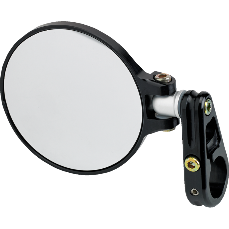 JOKER MACHINE MIRROR 3-1/4" FOLD BLK 09-303B