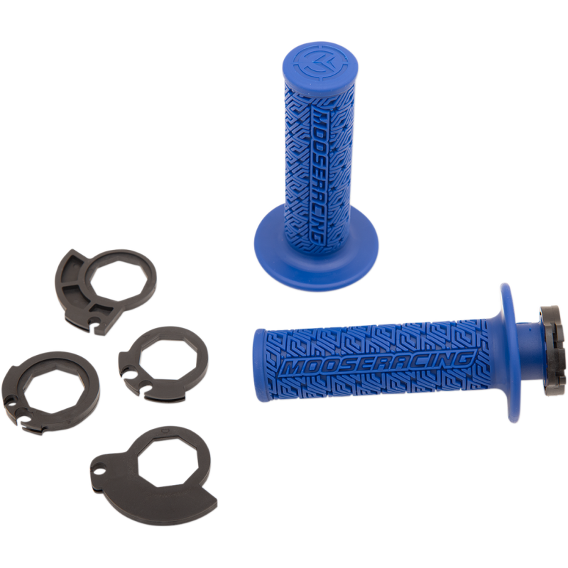 MOOSE RACING GRIP LOCK ON MOOSE 2+4 BLU/BLK B36MRU-B