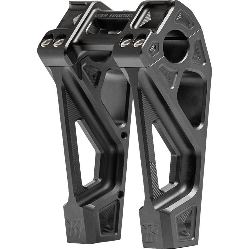 KODLIN FASTBACK RISERS UNIVERSAL 6" BLACK K55129