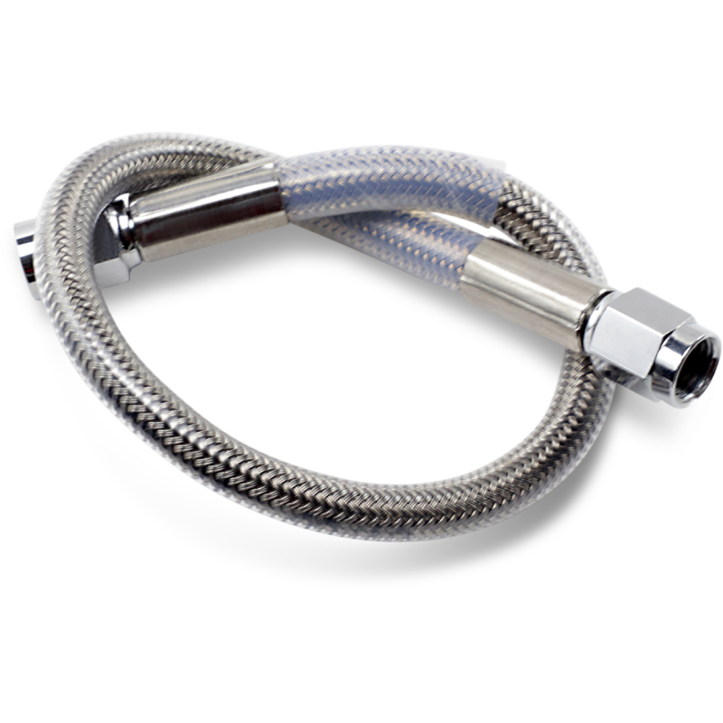 DRAG SPECIALTIES 12" BRAIDED UNIV BRAKE LINE 812