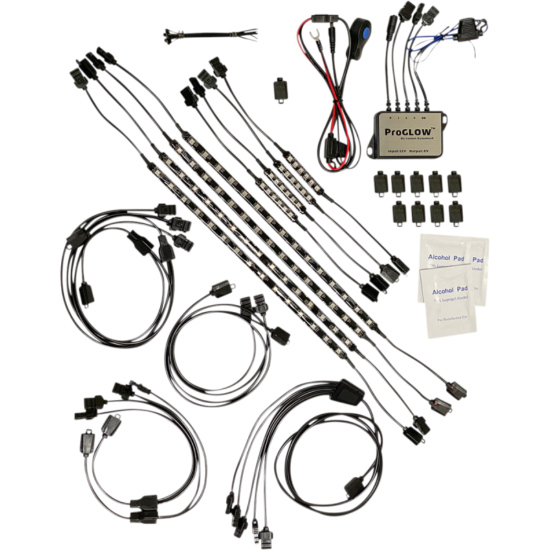 CUSTOM DYNAMICS LIGHT KIT PRGLW ENG/GRND PG-ENG-G-KIT