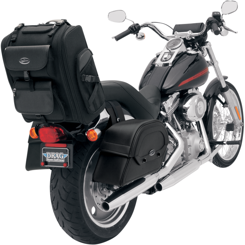 SADDLEMEN EXPANDABLE SISSY BAR BAG 3515-0080