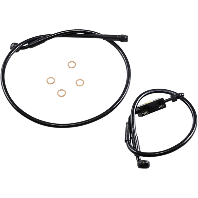 MAGNUM BRAKE LINE KIT - XR - BLACK SBB1325-31