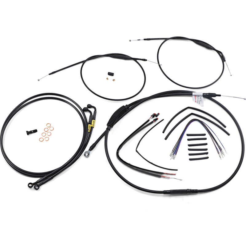 BURLY BRAND CONTROL KIT - 12" APE HANGER HANDLEBARS B30-1202