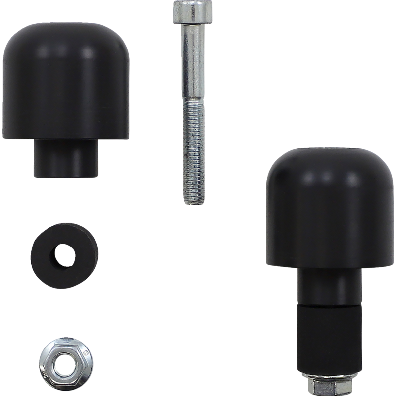 VORTEX DUCATI BAR END SLIDERS BLACK BE118K