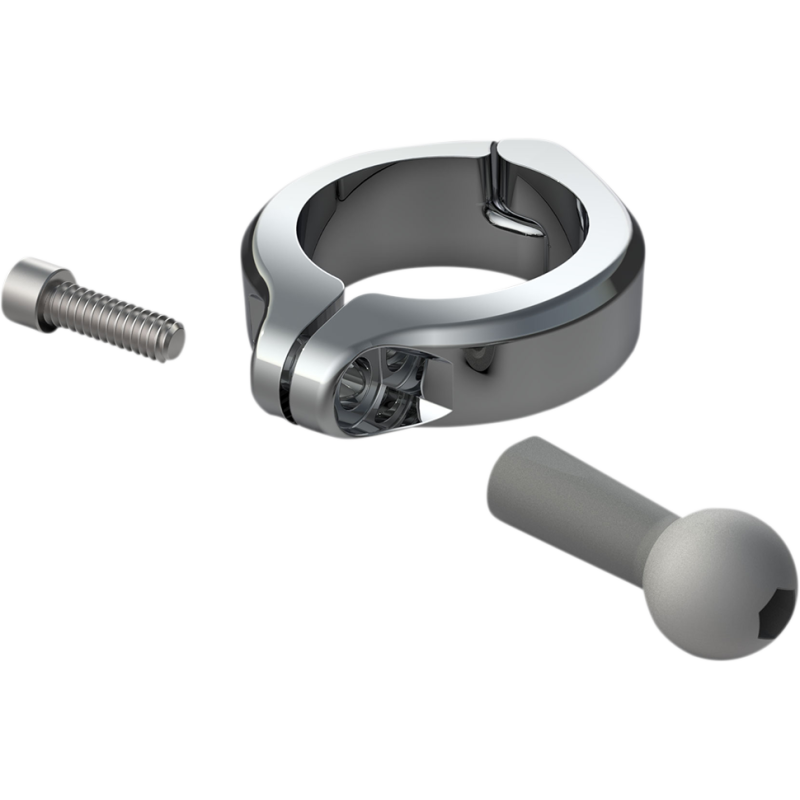CIRO LLC ALUMINUM CLAMP MOUNT 1 1/2", CHROME 50134