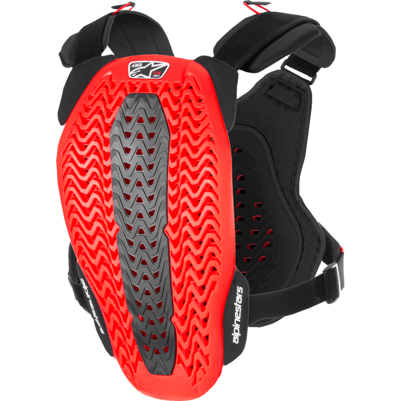 ALPINESTARS A-5 PLASMA CHEST PRO BLK/RD/WHT XL/2X 6700825132XL2X