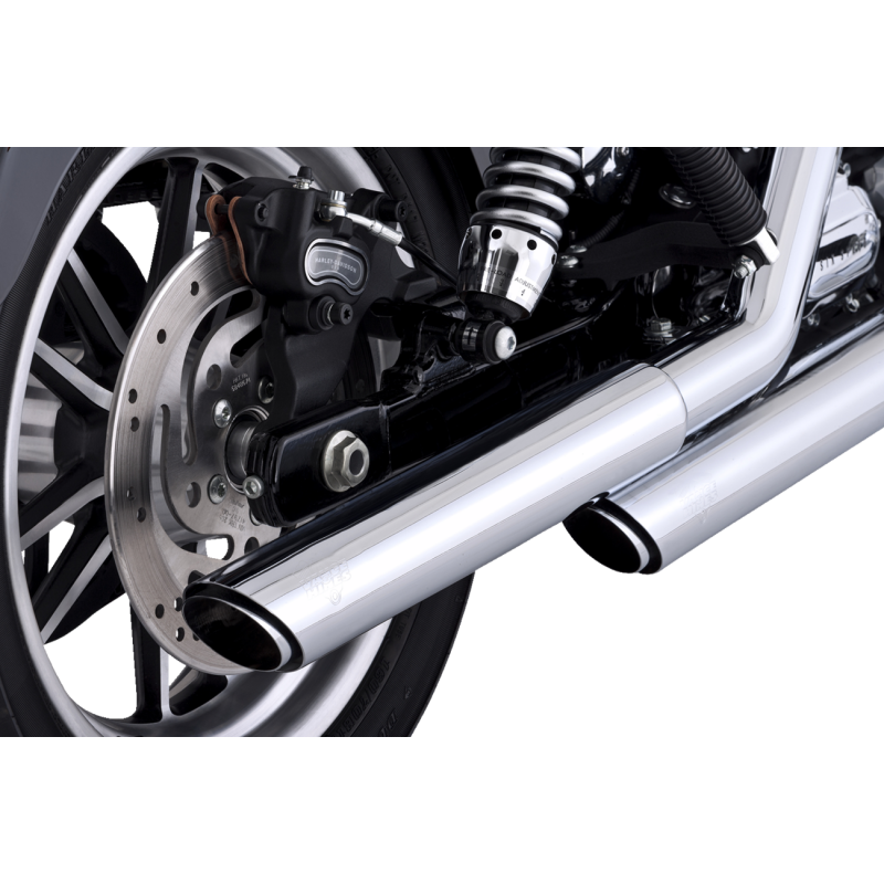 VANCE & HINES MUFFLERS 3"CHR TW SLASH 91-17 DYNA 16337