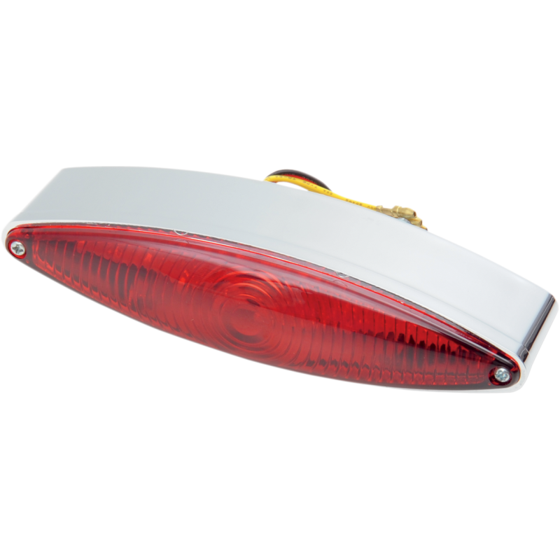 DRAG SPECIALTIES NARROW CAT EYE T/LIGHT W/RED LENS 2030-0115