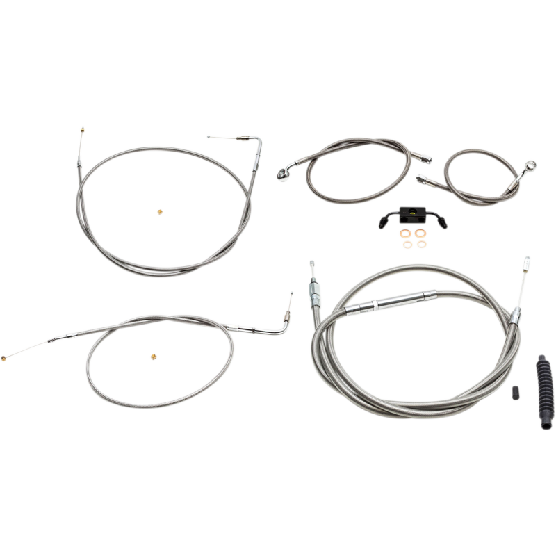 LA CHOPPERS CABLE KIT SS 12-14 ABS FXDF LA-8231KT-13