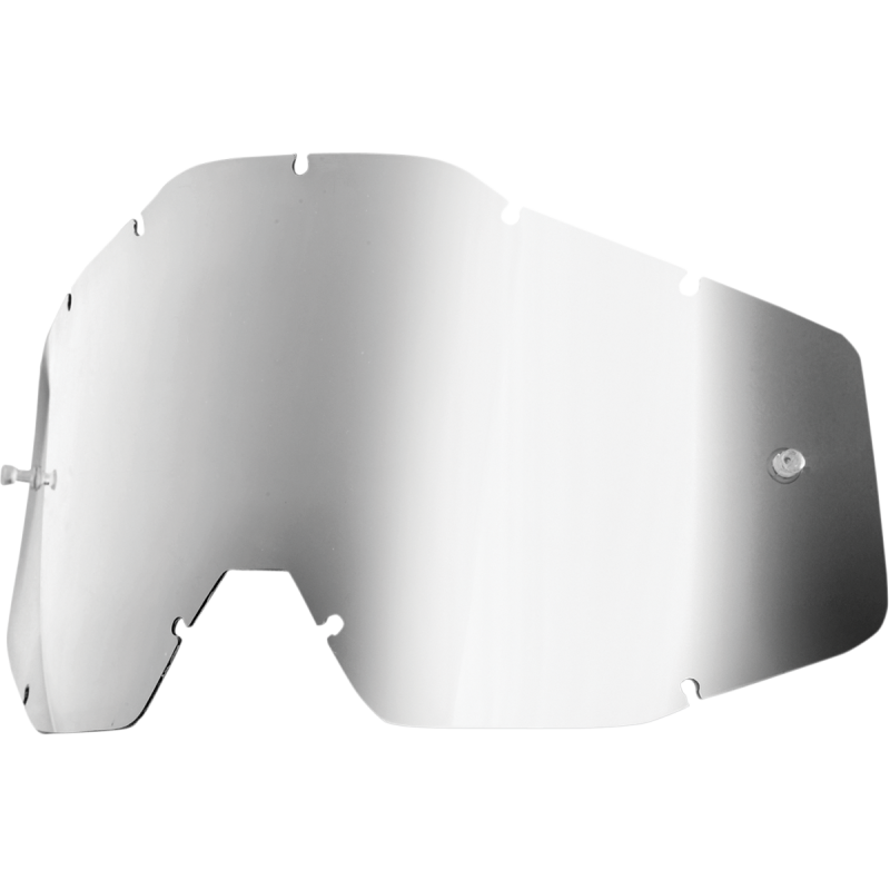 100% 100% LENS MIRROR SILVER ANTI-FOG 59006-00003