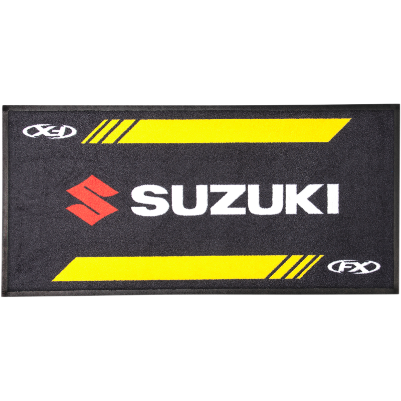 FACTORY EFFEX-APPAREL DOOR MAT SUZUKI BLACK 22-45420