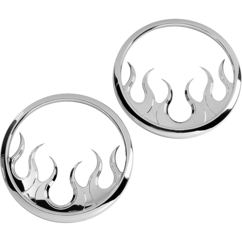 KURYAKYN 14-20 FLAME SPEAKER GRILL F/FLHT/X PN 7374 KUR7374