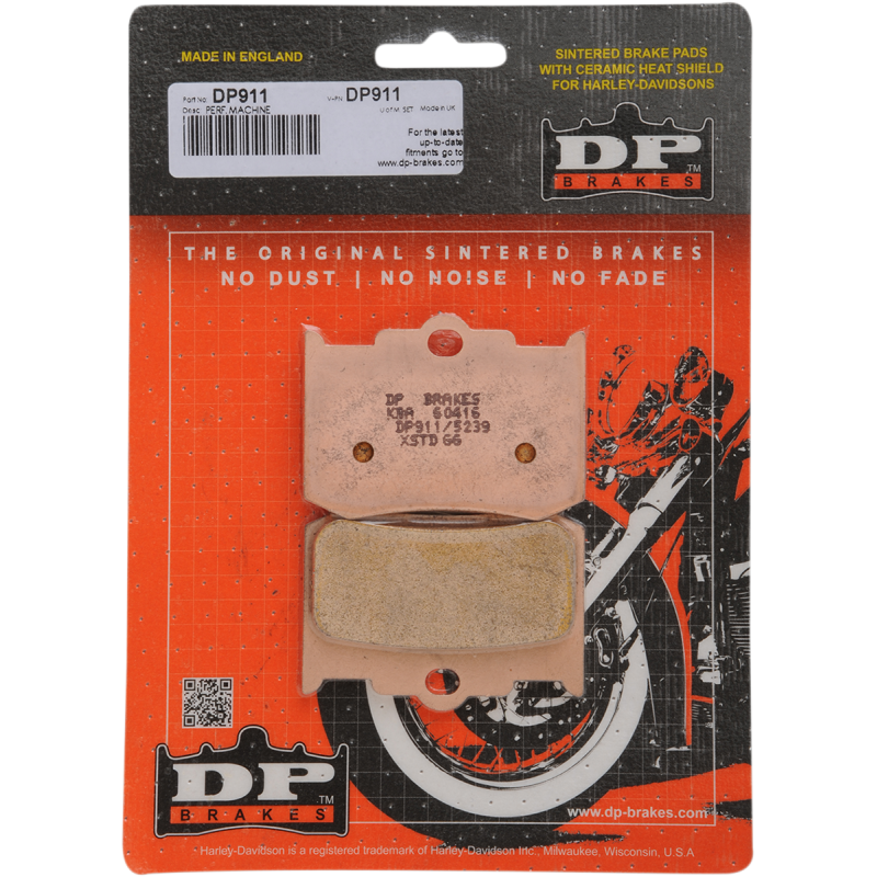 DP BRAKES BRAKE PAD SINTERED DP911 DP911