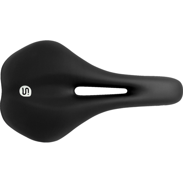 SMANIE SEATS EXPLORER SADDLE BLK/WHT STEEL RAIL A0014100081