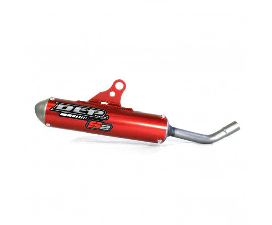 SPECIAL ORDER DEP Pipes HVA TC 85 2025 KTM SX GG MC RED SILENCER TBA HVA 2025-85 (Red)