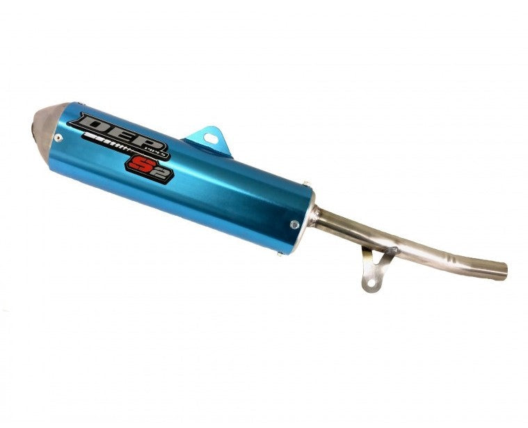 SPECIAL ORDER DEP Pipes DT125R 89-03 BLUE SILENCER DEPY2923