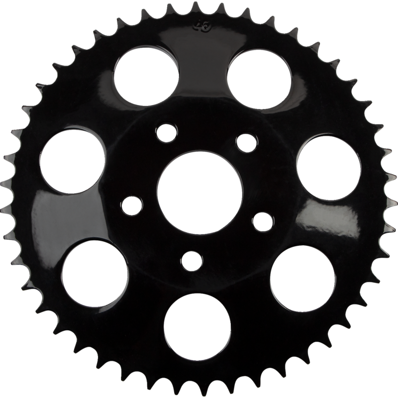 DRAG SPECIALTIES SPROCKET BLK 46T DISH 16428EB