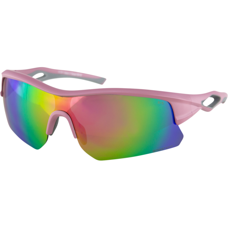 BOBSTER DASH SUNGLASS MATTE PINK SMOKED PINK REVO MIRROR LENS BDAS002