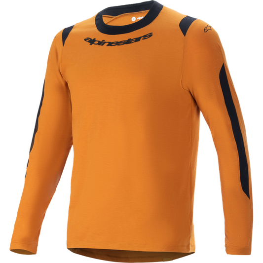 ALPINESTARS A-DURA DRI WOOL LS JERSEY - XL - DARK GOLD 1763224-504-XL