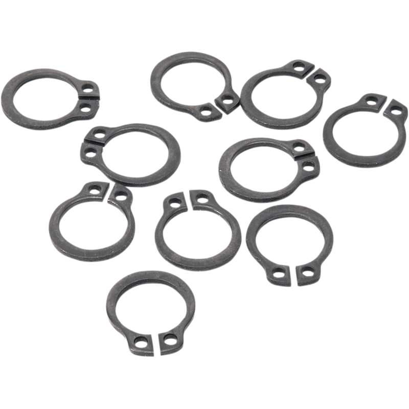 DRAG SPECIALTIES 41-E84 SNAP RINGS F/ 357024 10 PK 1132-0091