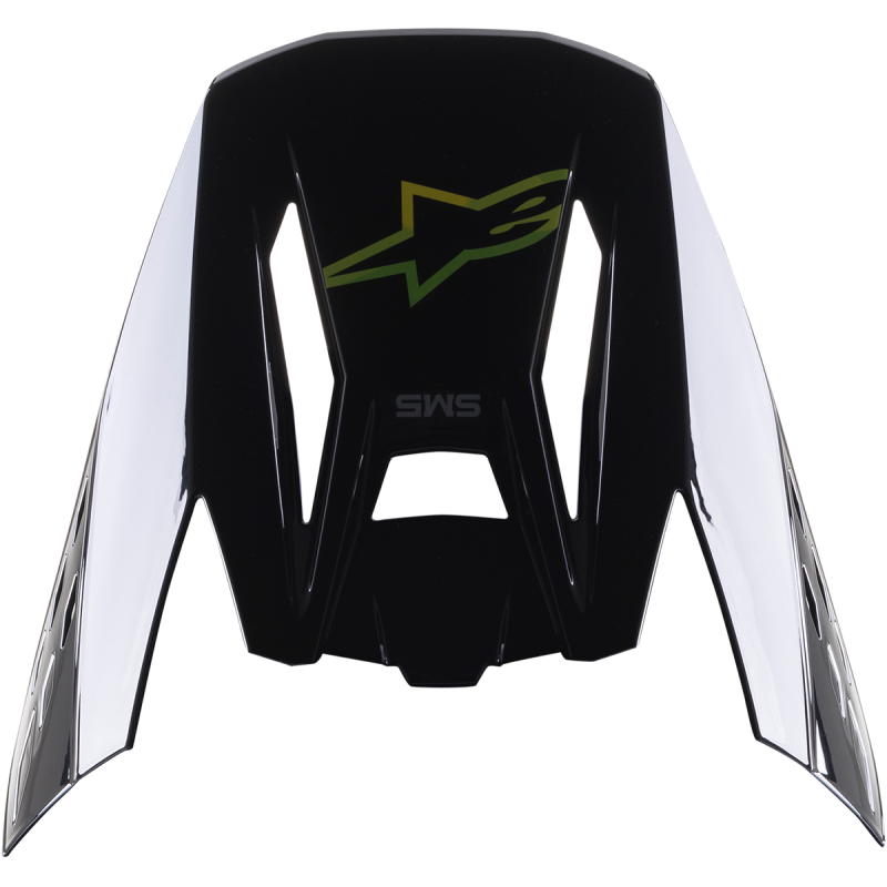 ALPINESTARS VISOR M-5 COMP BK/SIL HUE 8983221-1998