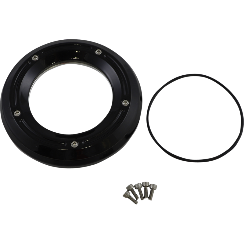 TRASK ASSAULT DERBY COVER - GLOSS BLACK TM-0042BK