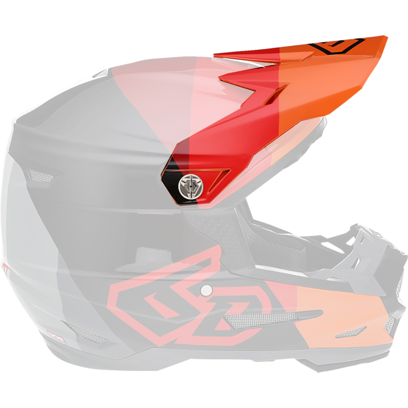 6D HELMETS VISOR ATR2 RANGE RD 72-6111