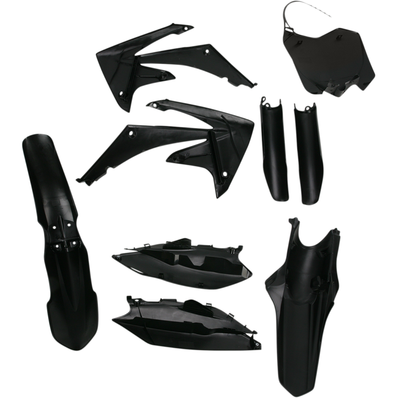 ACERBIS PLASTIC KIT FULL- HONDA MULTIFIT BLACK 2198000001