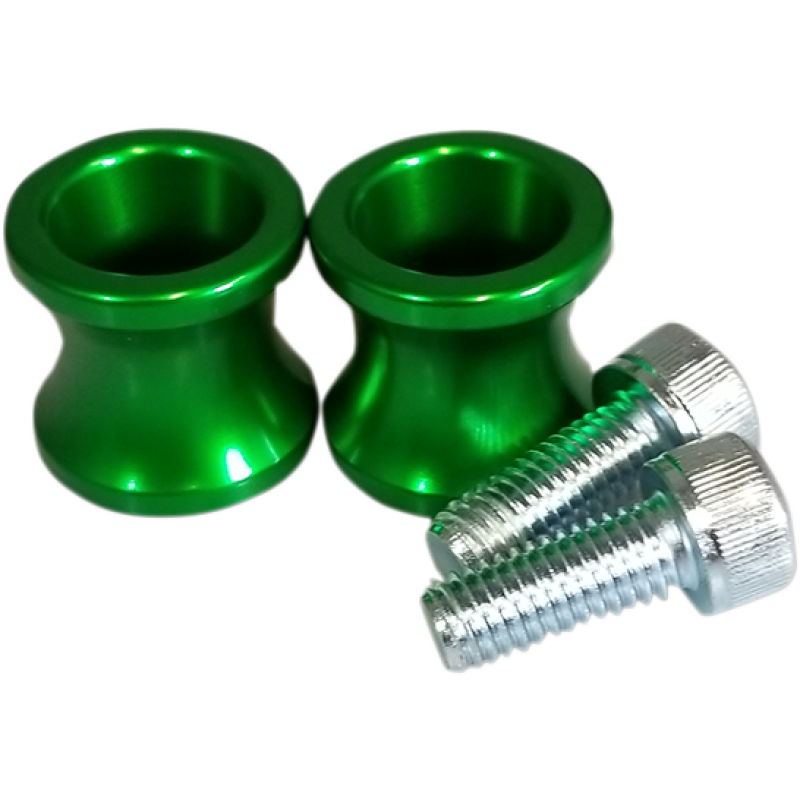 VORTEX SWINGARM SPOOLS GREEN 8MM SP526L