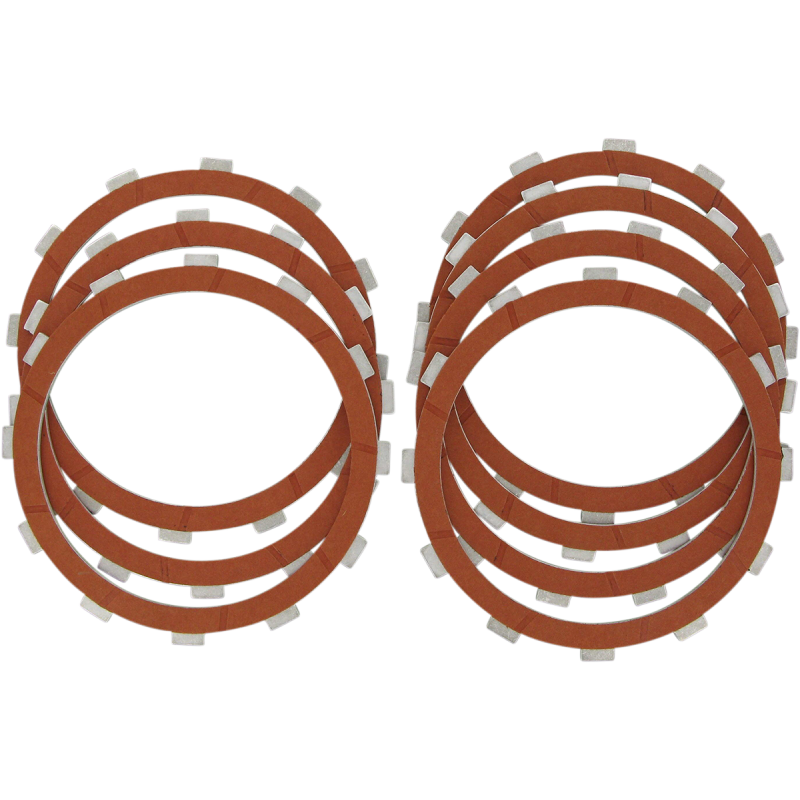 DRAG SPECIALTIES L84-90 XL ORGANIC CLUTCH PLATE KIT 1131-0441