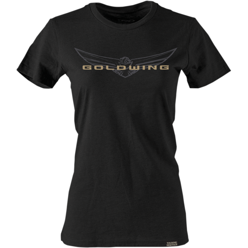 FACTORY EFFEX-APPAREL TEE WM GOLDWING1 BLK LG 25-87844