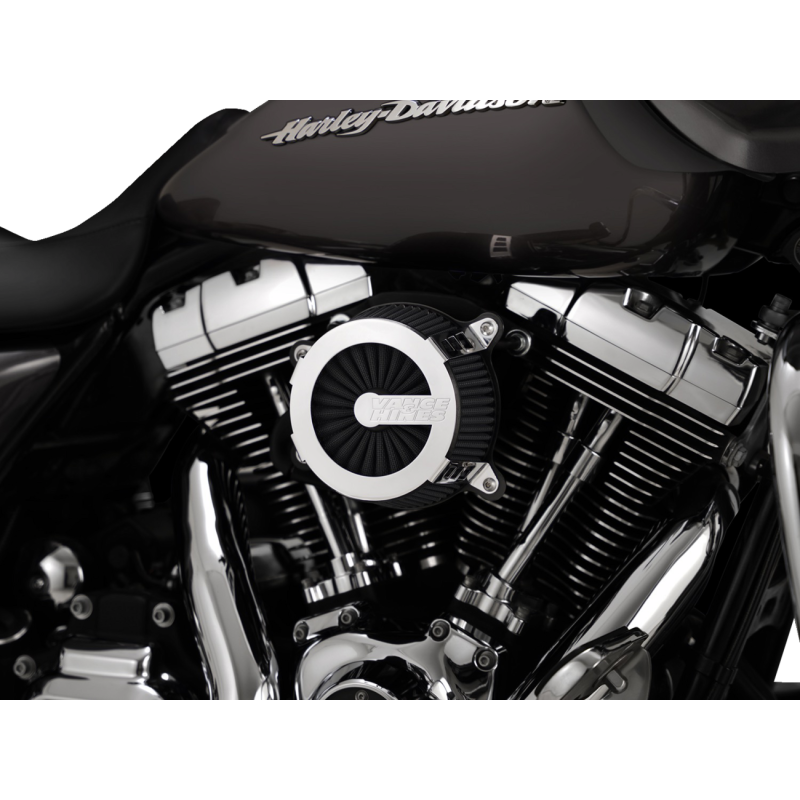 VANCE & HINES M8 AIR CLEANER V02 CAGE F CHR 70356