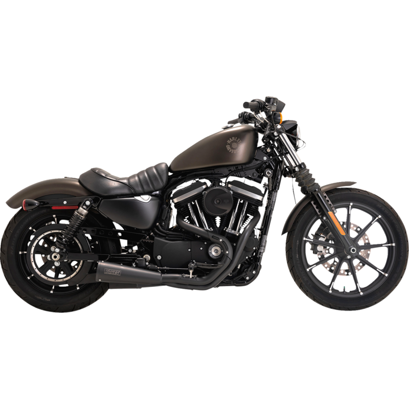 VANCE & HINES UPSWEEP EXHAUST 2:1 SS BLACK 14-22 XL 47328