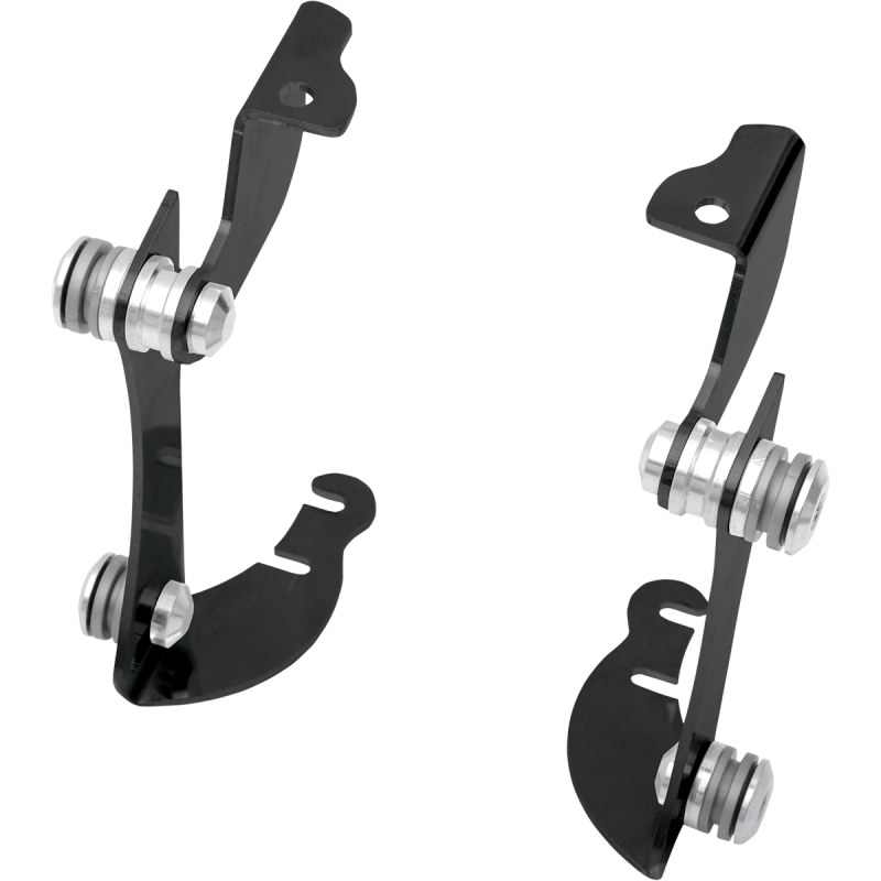 MEMPHIS SHADES METRIC 03-09 VTX1300 BATWING MNT KIT BLK MEM8990