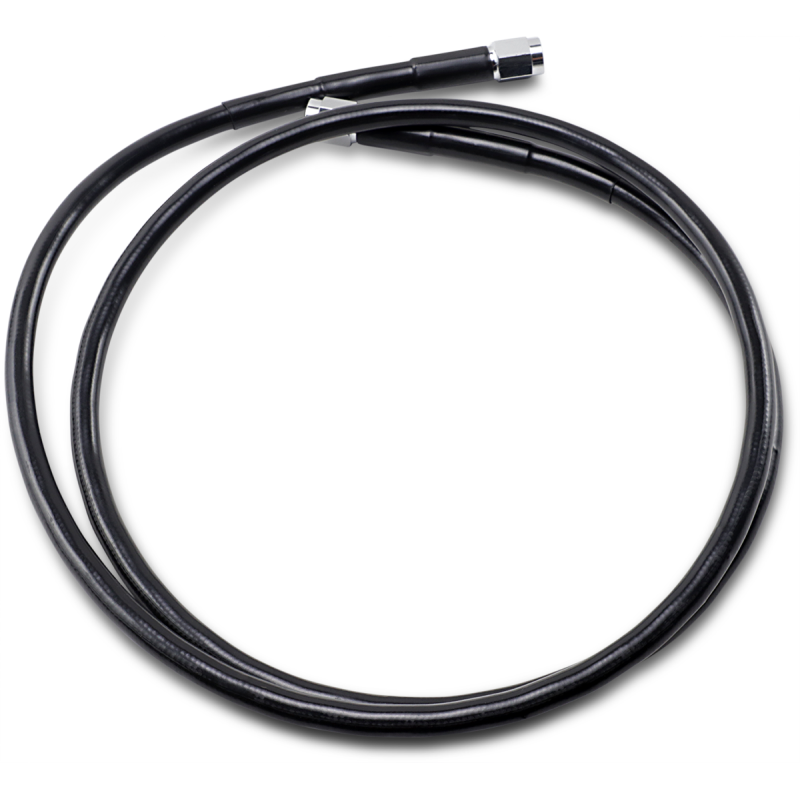 DRAG SPECIALTIES BLACK S/S BRAKE LINE 47" 847-BLK