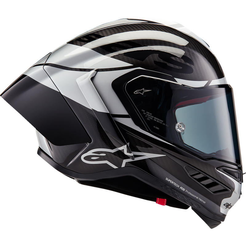 ALPINESTARS (ROAD) S-R10 ELEMENT HELMET CARB/SIL/BK L 8200324-1368-L