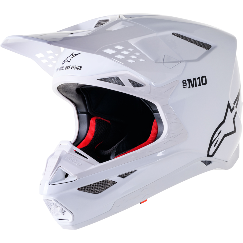 ALPINESTARS HELMET SM10 SOLID WHT M 8300123-2180-M
