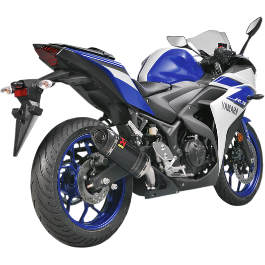 AKRAPOVIC 15-16 YZF R3 EC SO SS/CF/CF-TIP S-Y2SO12-HAPC