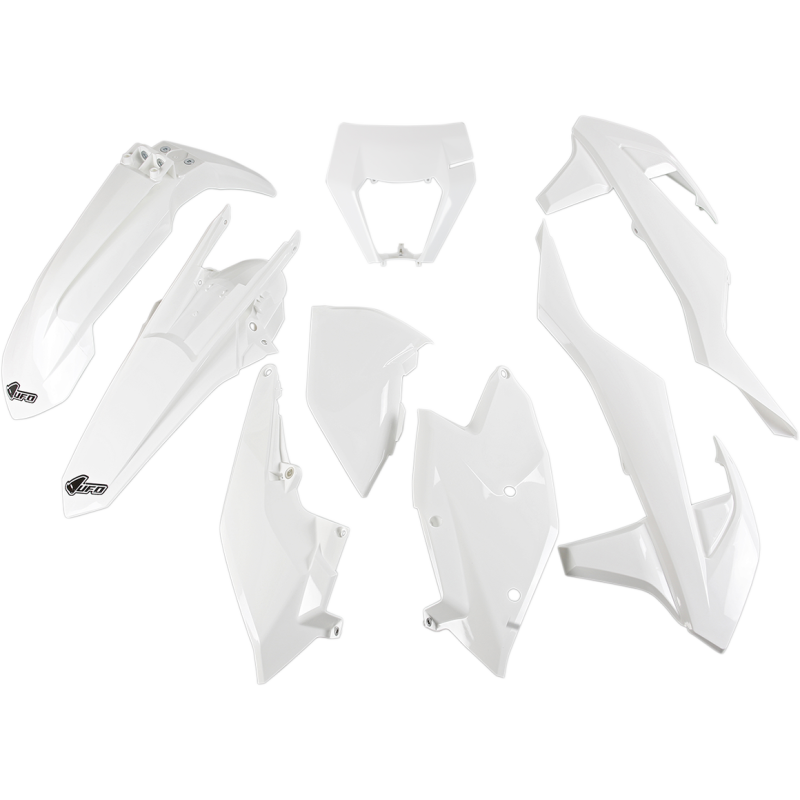 UFO BODY KIT EXC 17-19 WHITE KTKIT523-047