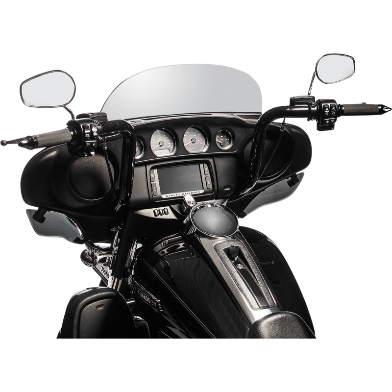 FAT BAGGERS INC HANDLEBAR - ROUNDED TOP - 14" - BLACK 803014-B
