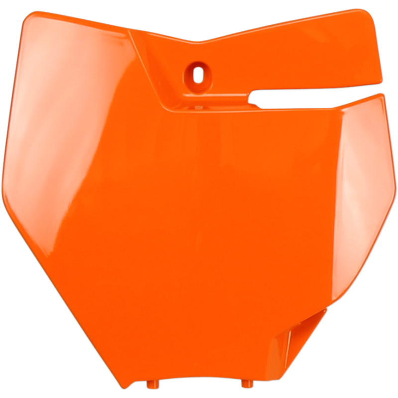 UFO FRONT NUMBER PLATE SX-SXF ORANGE(2016) KT04063-127