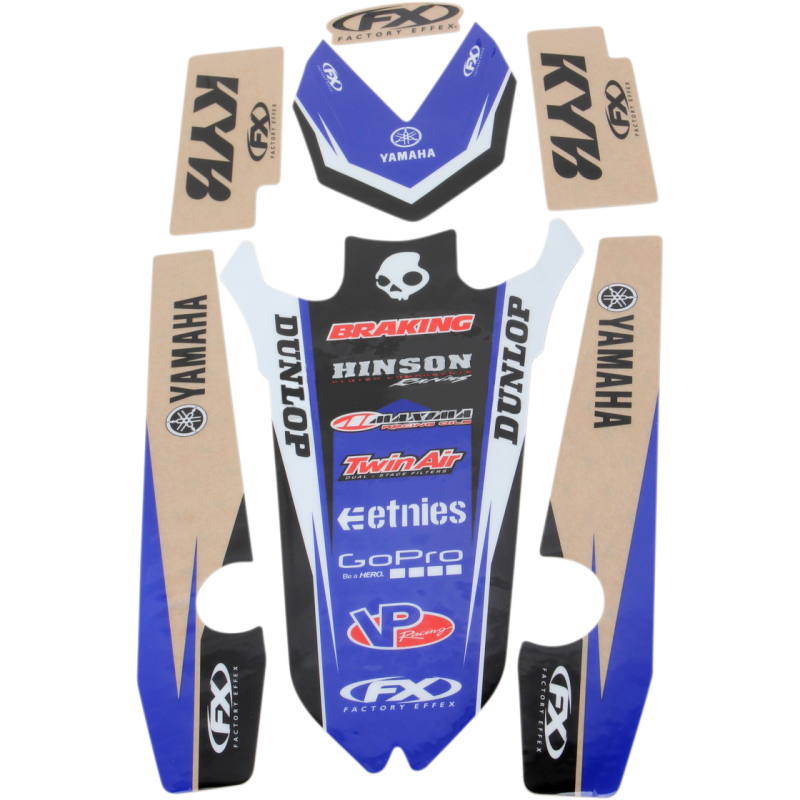 FACTORY EFFEX 15-21 YZ125/250 STANDARD TRIM KIT (15) 17-50210