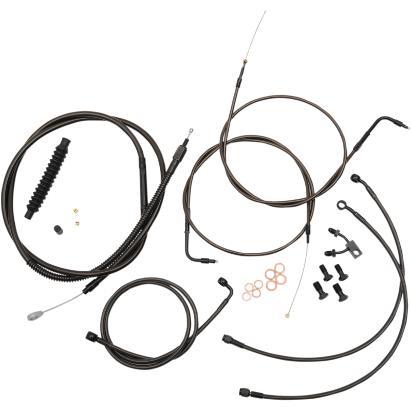 LA CHOPPERS CABLE KT SS MIDNIGHT 15-17ABSFXS2015 LA-8122KT-16M
