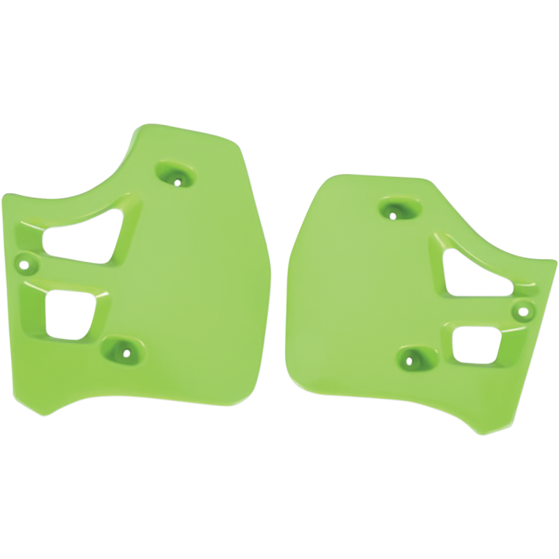 UFO KX500 88-02 RAD COVERS KX GREEN KA02712-026