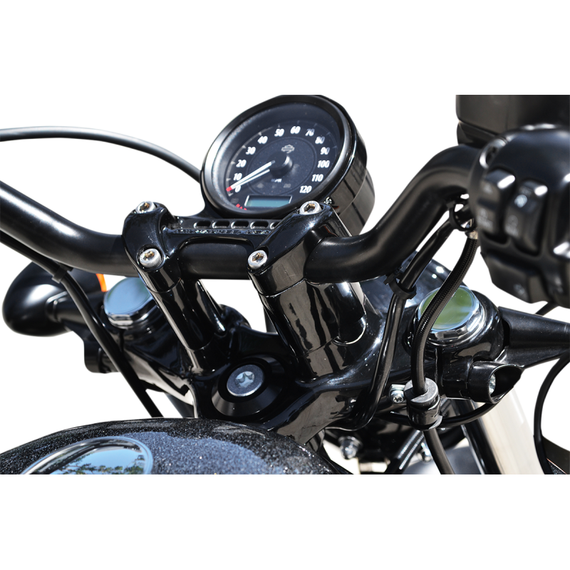 LA CHOPPERS EXTENSIONS RISER 2" 48BK LA-7433-02B